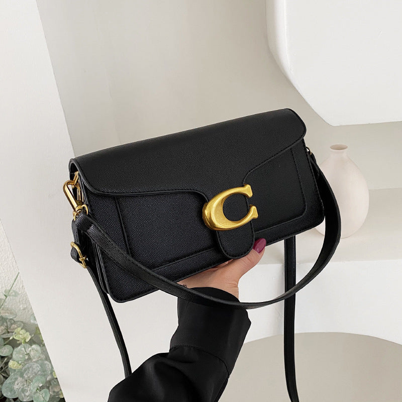 Unique Women's High-grade Graceful Fashionable Caviar Women's Messenger Bag