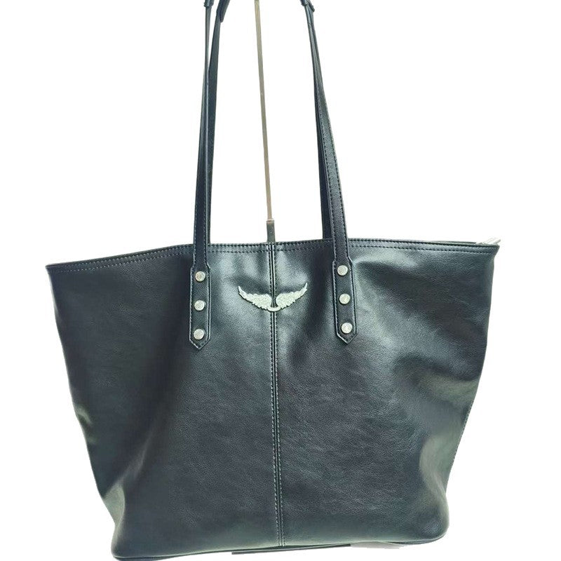Large Capacity Retro Fashion Minimalism Lightweight Tote Bag