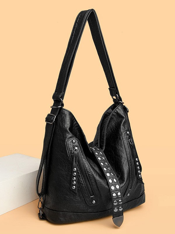 Rivet Large Capacity Female Easy Matching Tide Bags
