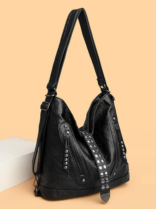 Rivet Large Capacity Female Easy Matching Tide Bags