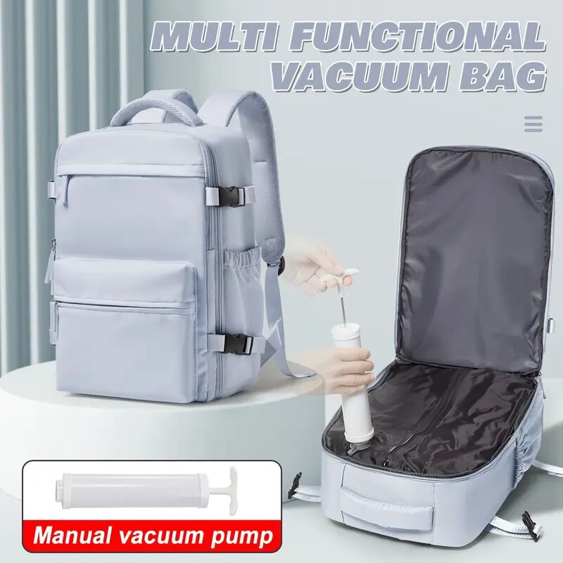Women's & Men's Vacuum Expansion Large Capacity Waterproof Luggage