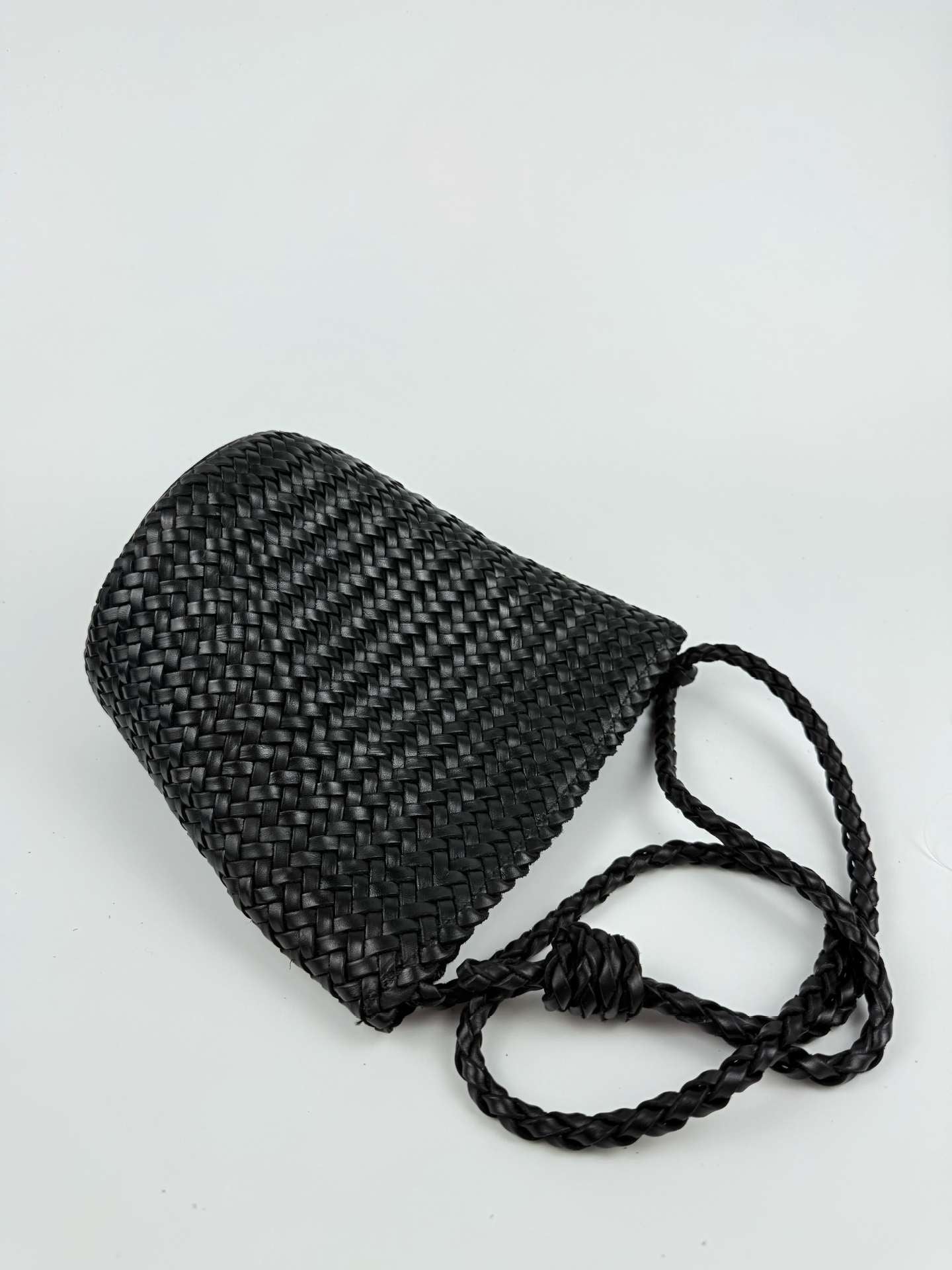 Summer Woven Genuine Leather Handmade First Bags
