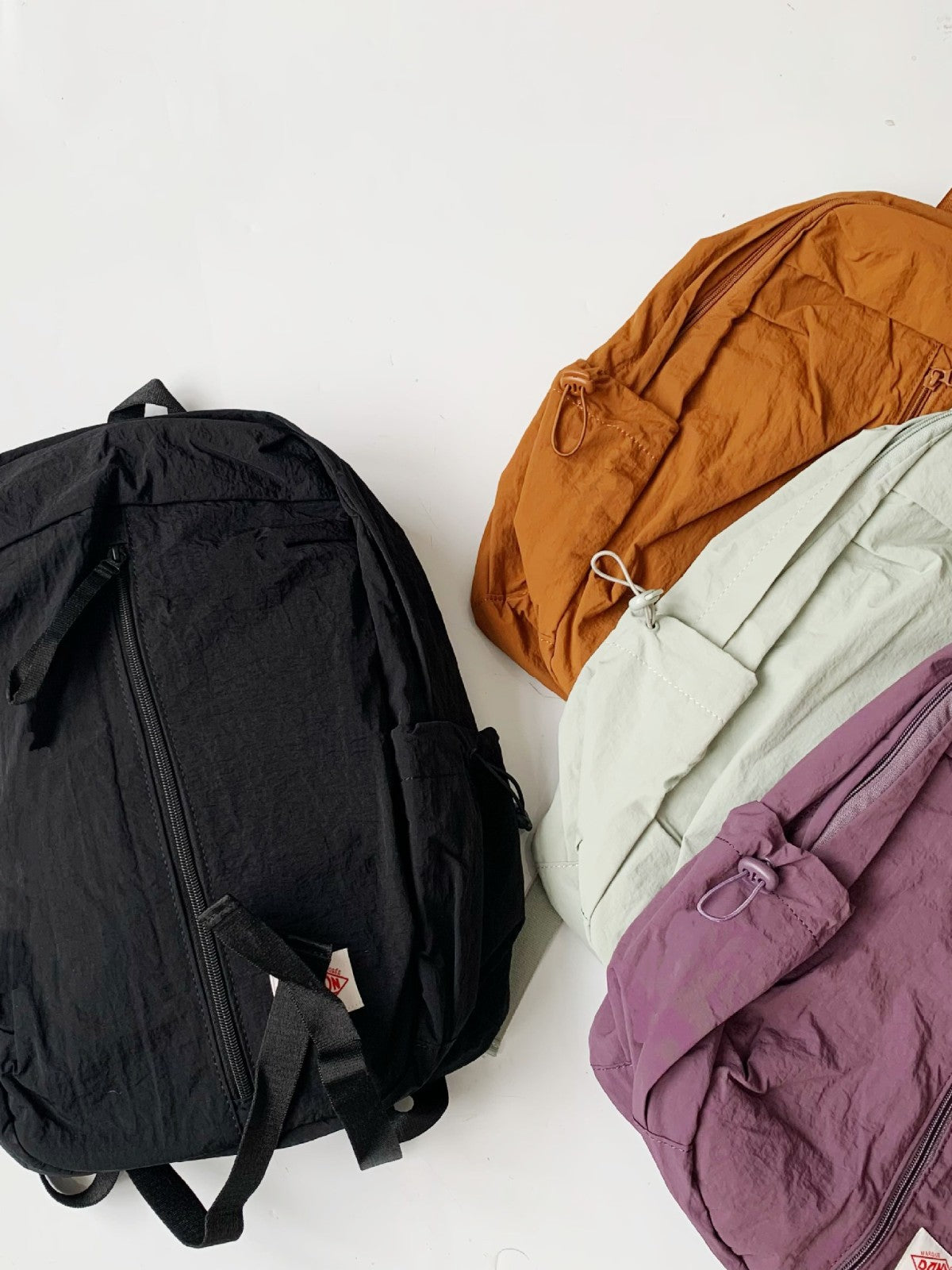 Item Autumn Letter Simplicity Icon Double Open Women's Backpack