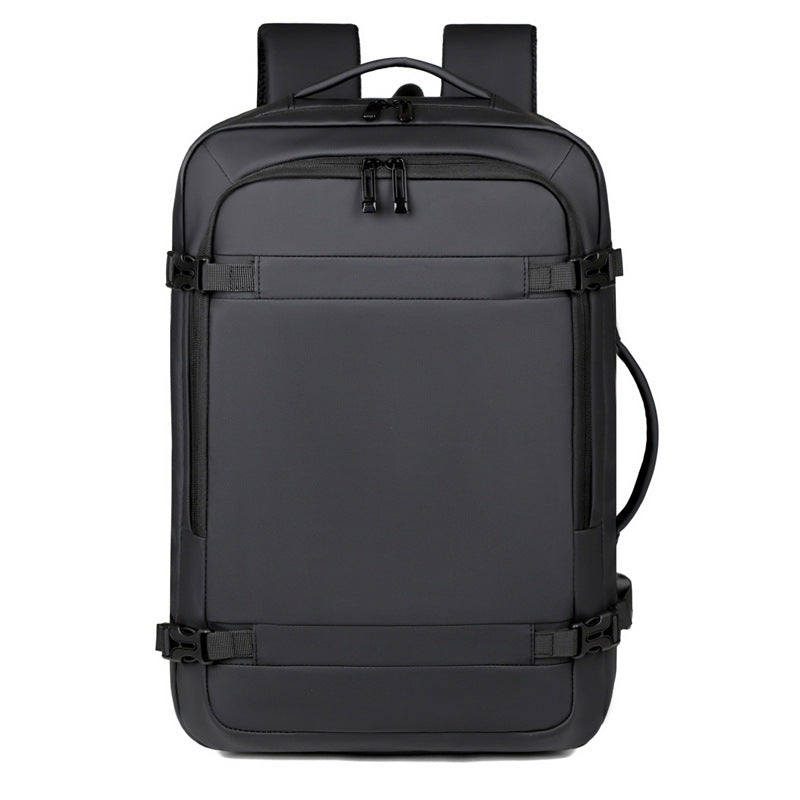 Men's Scalable Large Capacity Fashion Computer Inch Business Backpack