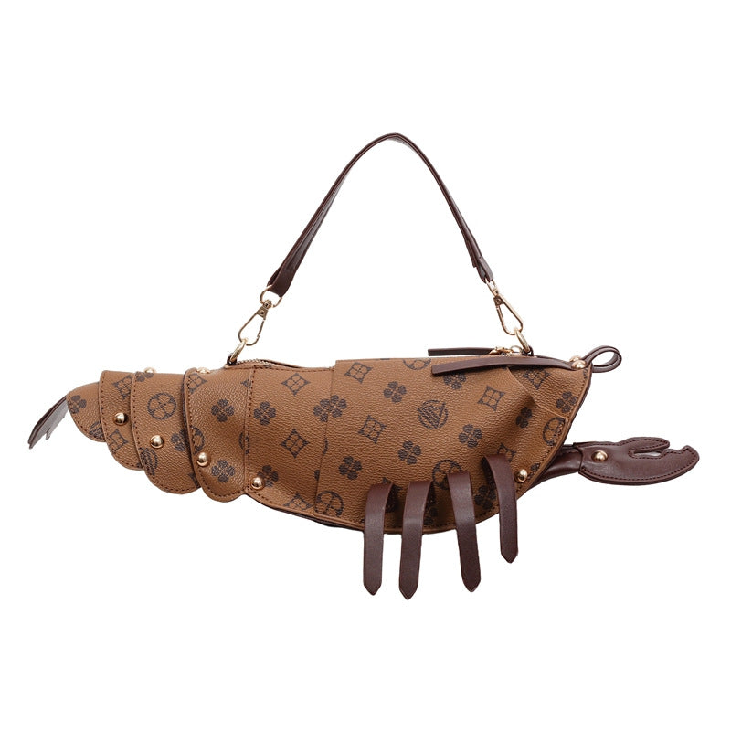 Creative Niche Fun Lobster Funny Old Women's Messenger Bag