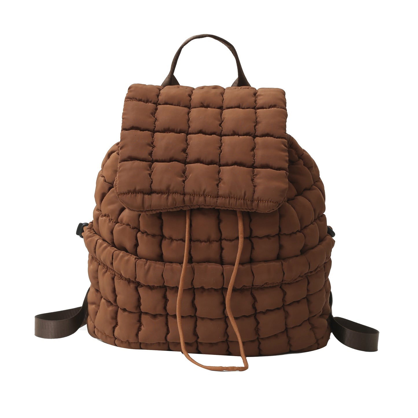 Women's Fashion Commuter Large Capacity Fluffy Plaid Backpacks