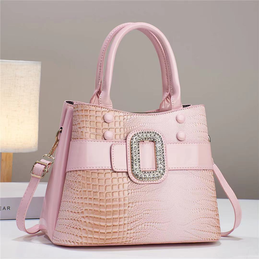 Women's Pattern Mother Stylish Elegant Versatile Large Bucket Bag