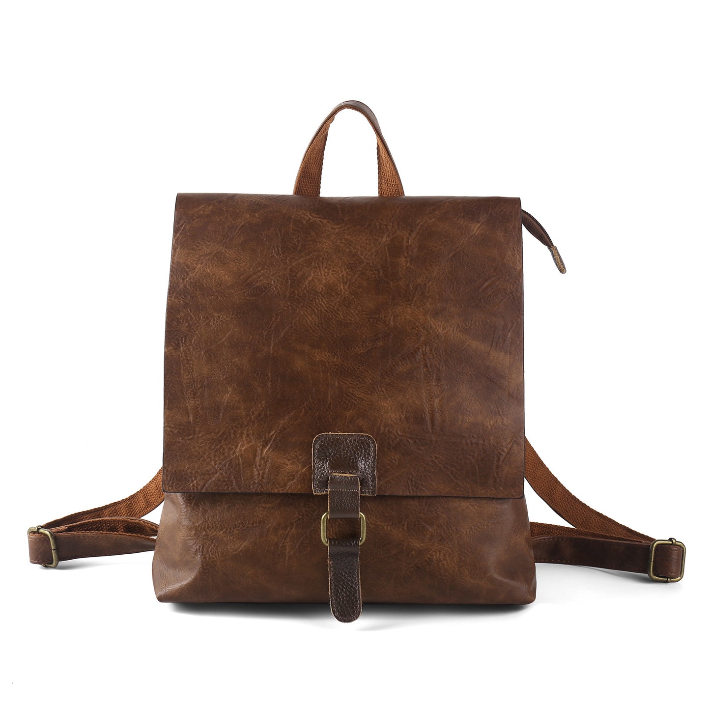 Women's Retro Leather Large Capacity Commuter Multifunctional Women's Backpack
