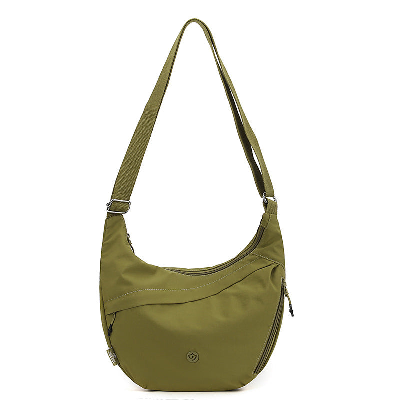 Women's Trendy Dumpling Waterproof Nylon Cloth Fashion Women's Shoulder Bag