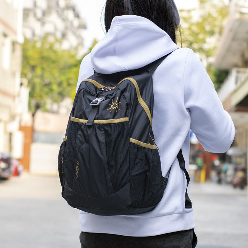 Graceful Classy Summer Lightweight Folding Portable Sports Backpack