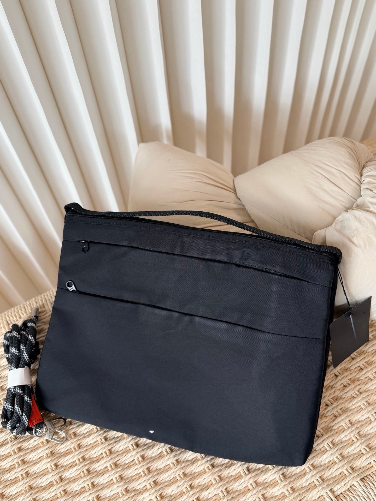 Folding Capacity Leisure Nylon Waterproof Super Tote Bag