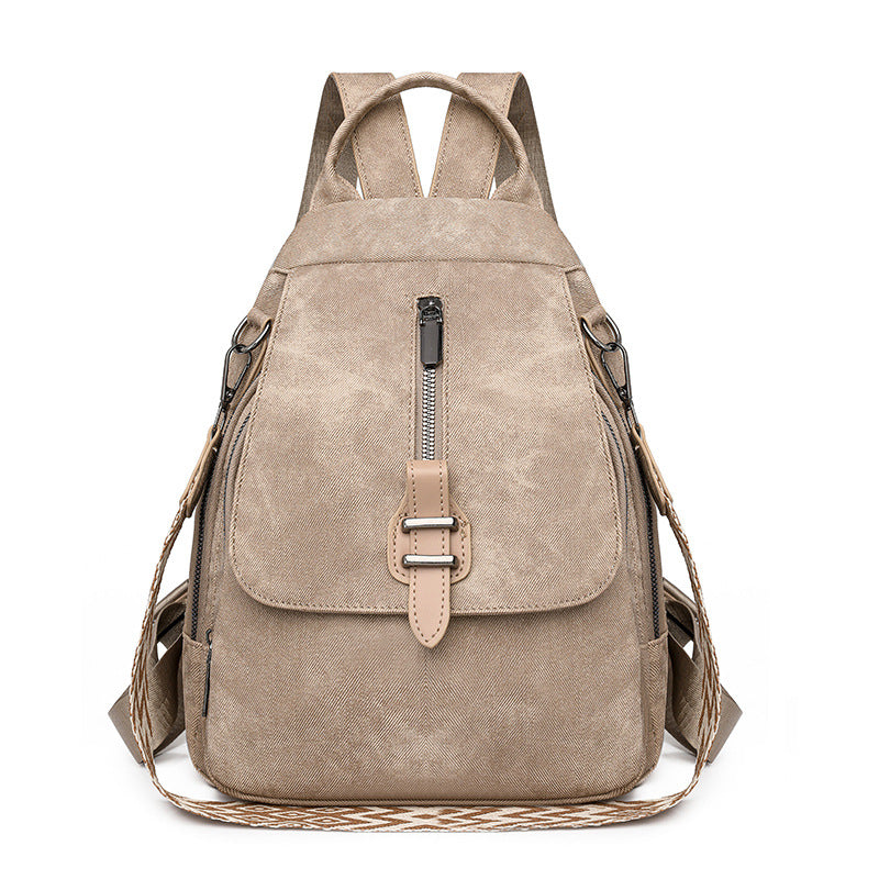 Women's Large Capacity Multifunctional Soft Leather Bags