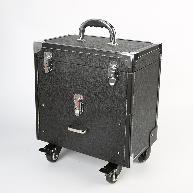 Professional Tattoo Embroidery Nail Beauty Box Brake Large Capacity Storage Cosmetic Cases