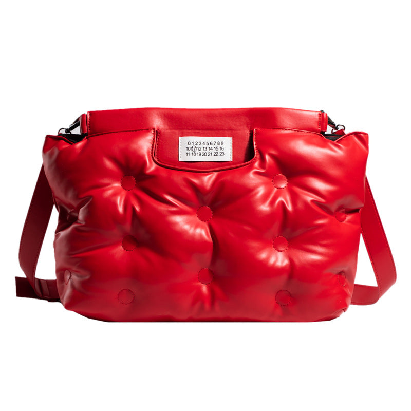Women's Down Pillow Space Cotton Lazy Large Capacity Handbags