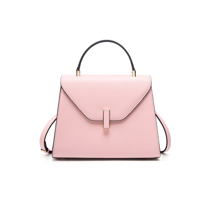 Women's Kelly Design Sense Niche Fashion Genuine Leather High Large Women's Handbag