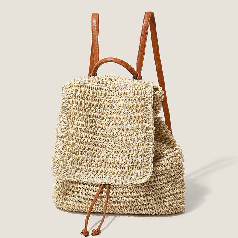 Women's Super Hot Woven Large Capacity Seaside Vacation Beach Bags
