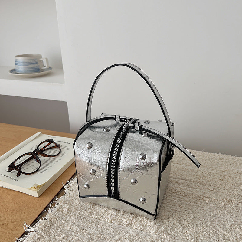 Good-looking Retro Spring Personal Leisure Fashionable Stylish Small Square Bags