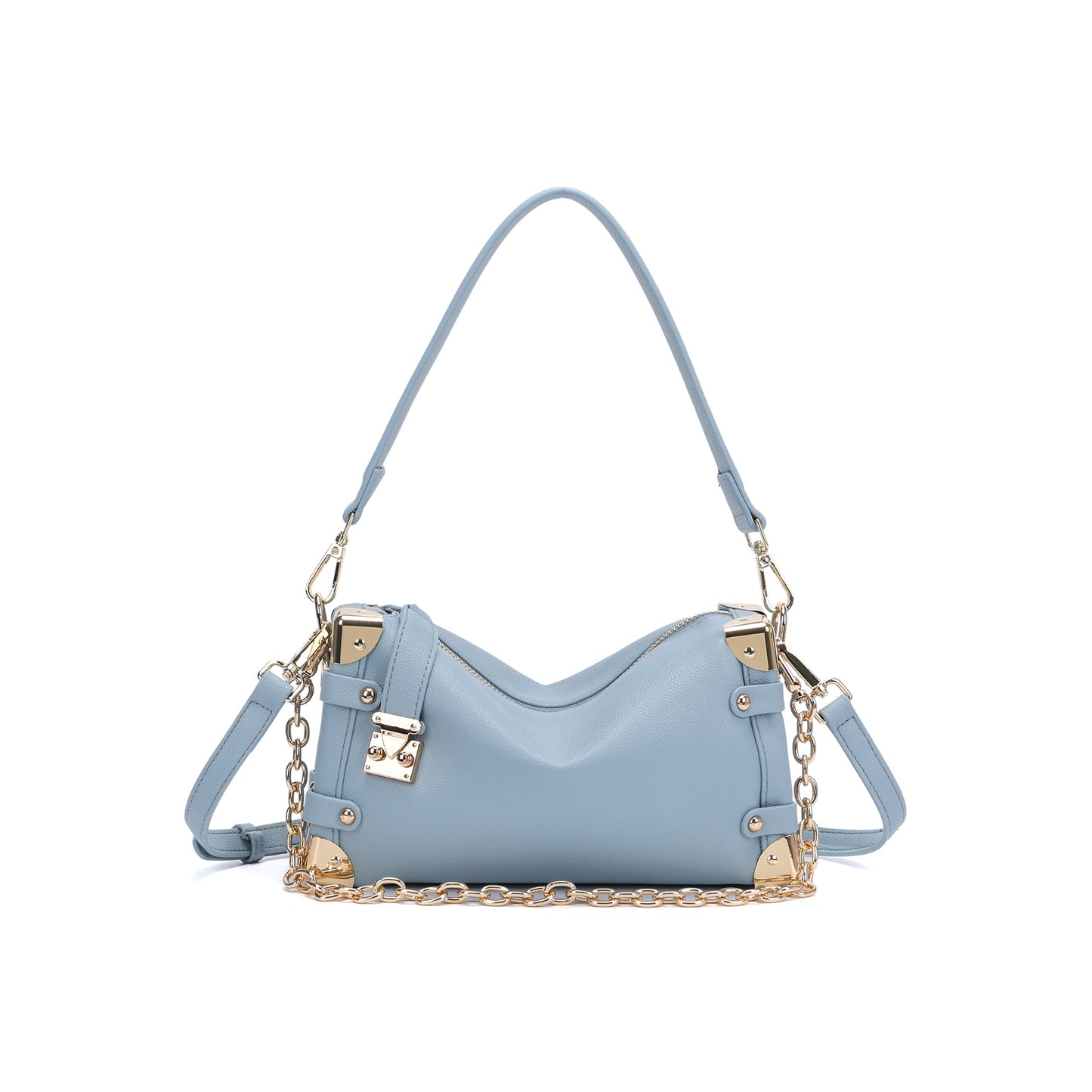 High-grade Box Light Luxury Soft Leather Pillow Women's Shoulder Bag