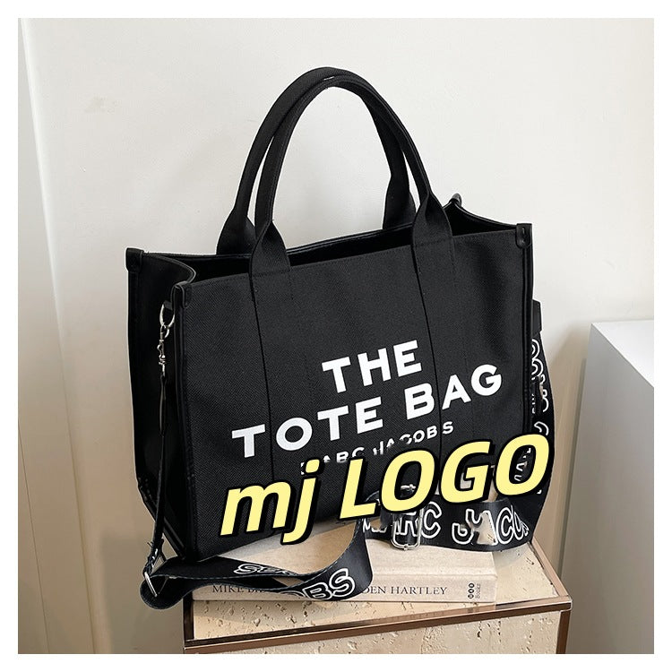 Women's Large Capacity Totes Letter Printed Text Women's Handbag