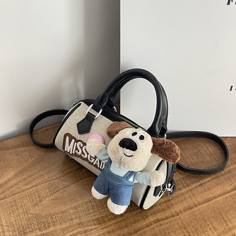 Women's Creative Design Wallace Doll Boston Denim Bags