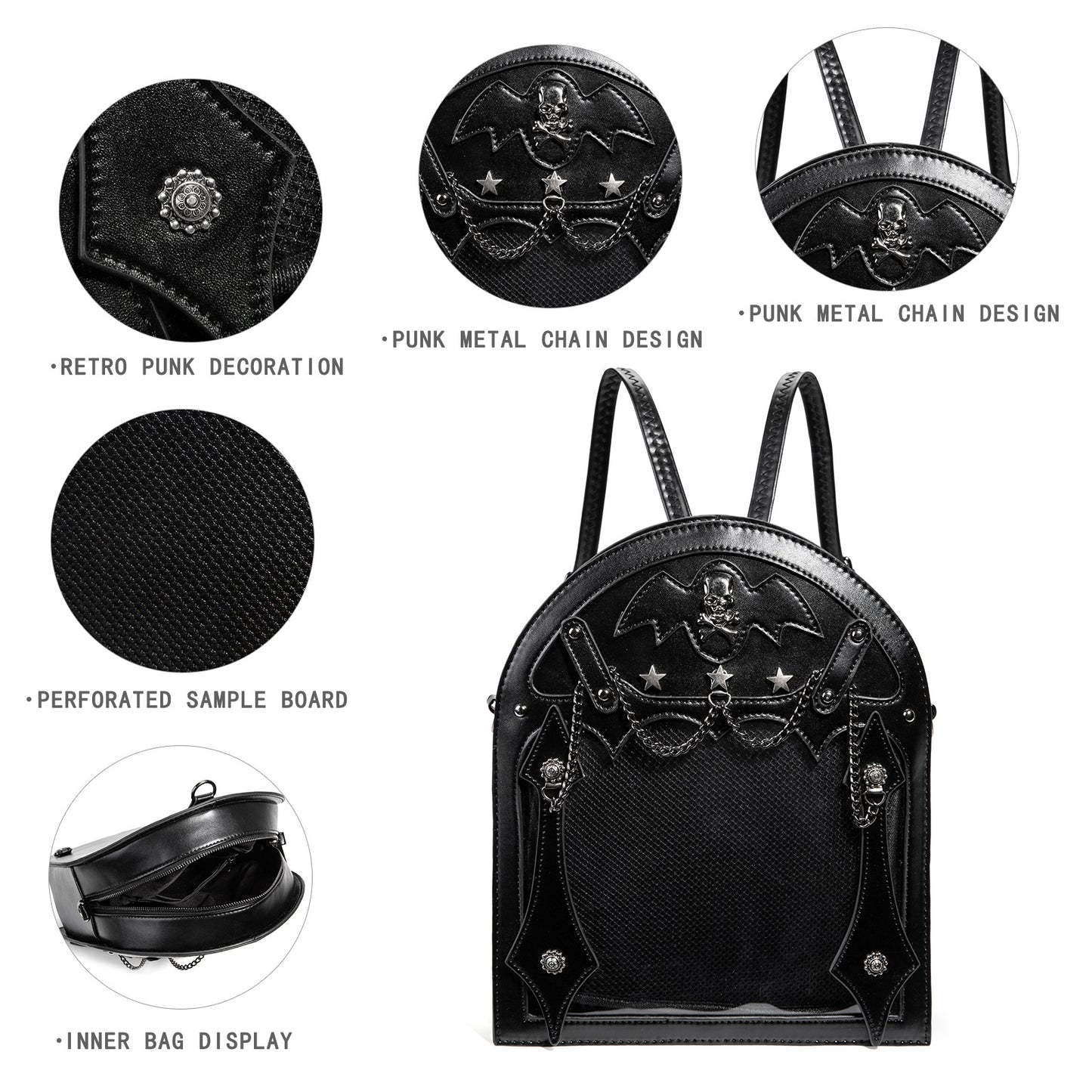 Wind Pain Large Capacity Bar Storage Asian Culture Women's Backpack