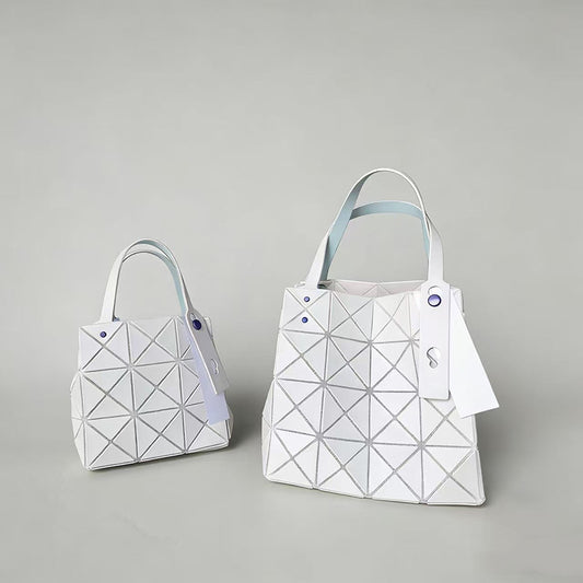 March House Color Nail Diamond Box Geometric Rhombus Macaron Women's Handbag