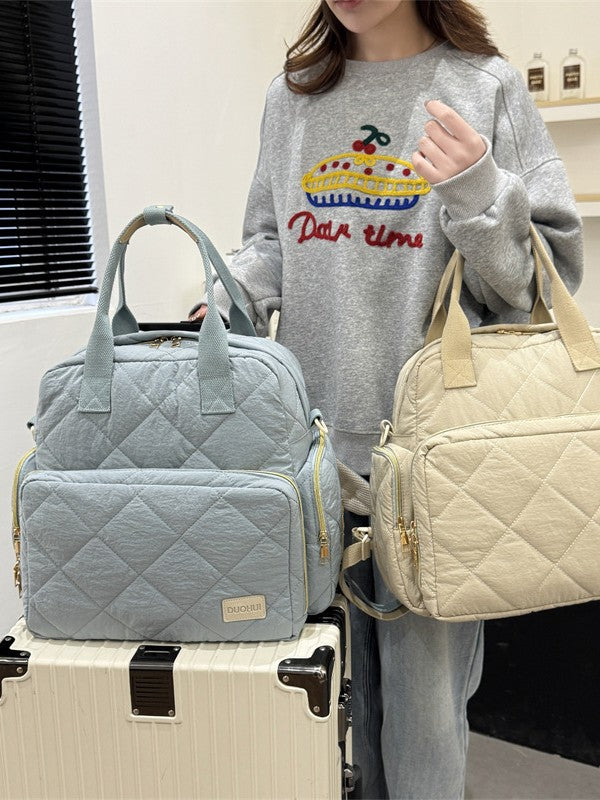 Women's Mummy Portable Large Capacity Simple Mother Women's Backpack