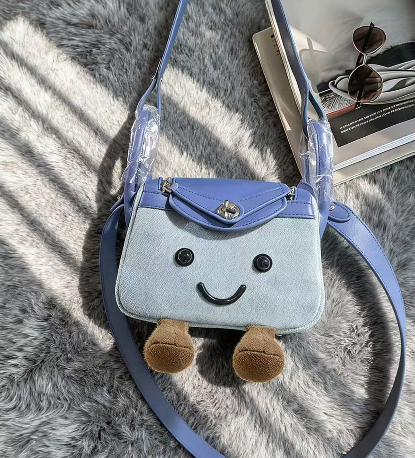 Knock Cute Fluffy Lindy One Portable Bags