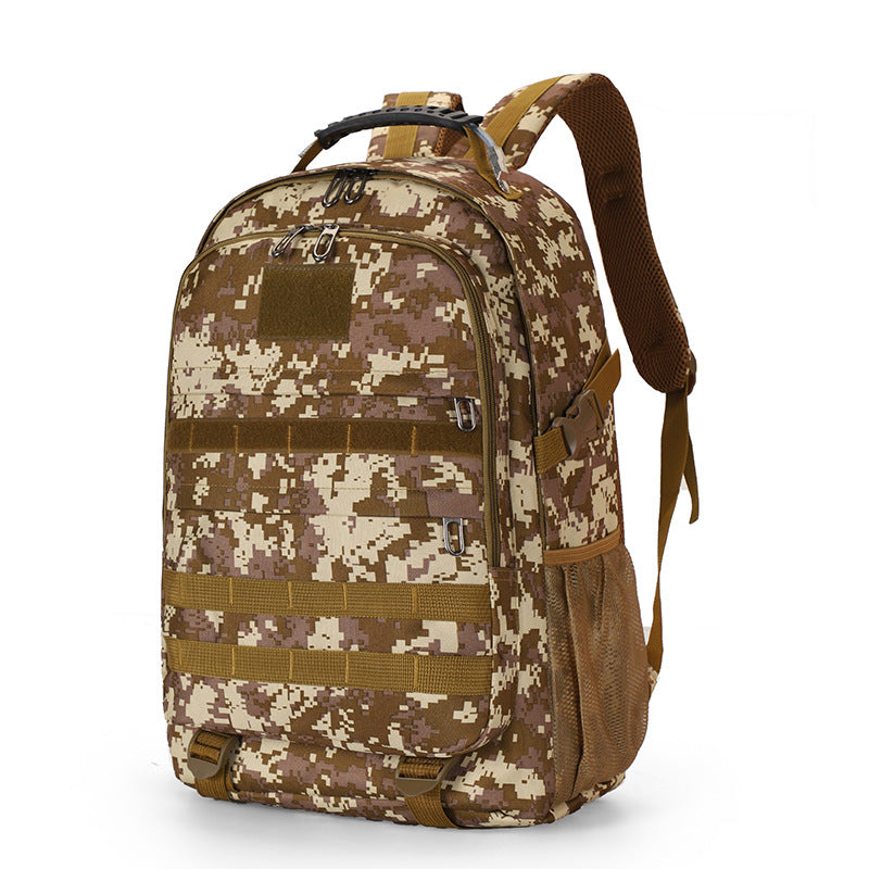 Men's Camouflage Military Jesus Survival Charging Large Bags