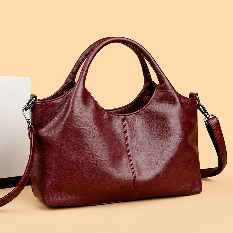 Women's Large Capacity Commuter High-grade Fashion Soft Handbags