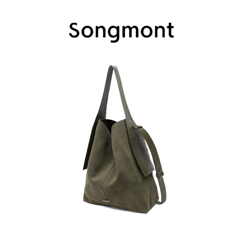 Suede Under The Mountain Lazy Commuter Women's Shoulder Bag