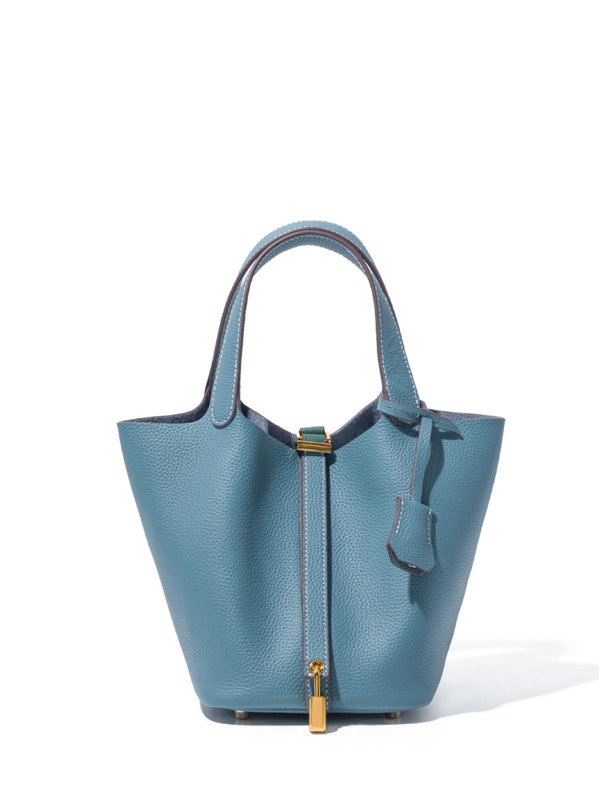 Classic First Layer Cowhide Vegetable Basket Light Luxury High-grade Genuine Women's Messenger Bag