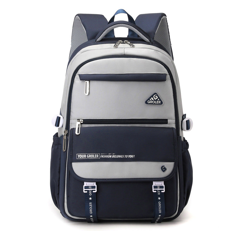 Ge Le Korean Style Vintage Large Capacity Lightweight Waterproof Burden Backpacks