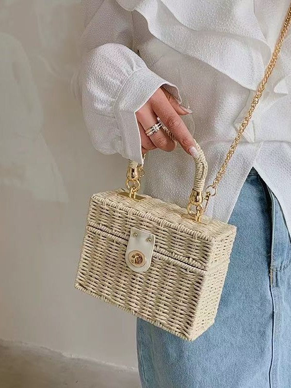 Box Classic Style Portable Large Capacity Picnic Swing Bags