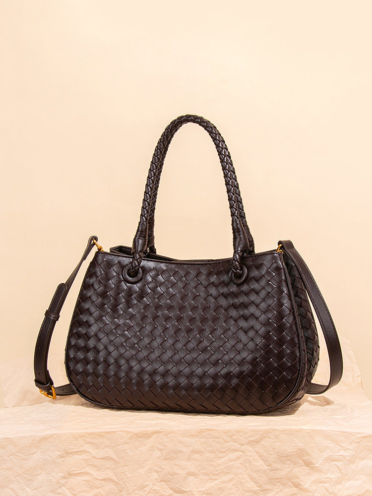 Woven Simple Old Money Style Portable Vegetable Bags