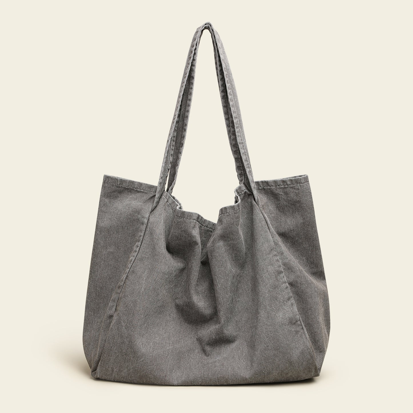 Women's Distressed Canvas For Idle Style Large Bags