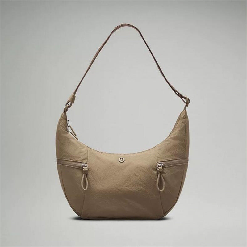 Women's Dumpling Croissant Water Repellent Yoga Bags
