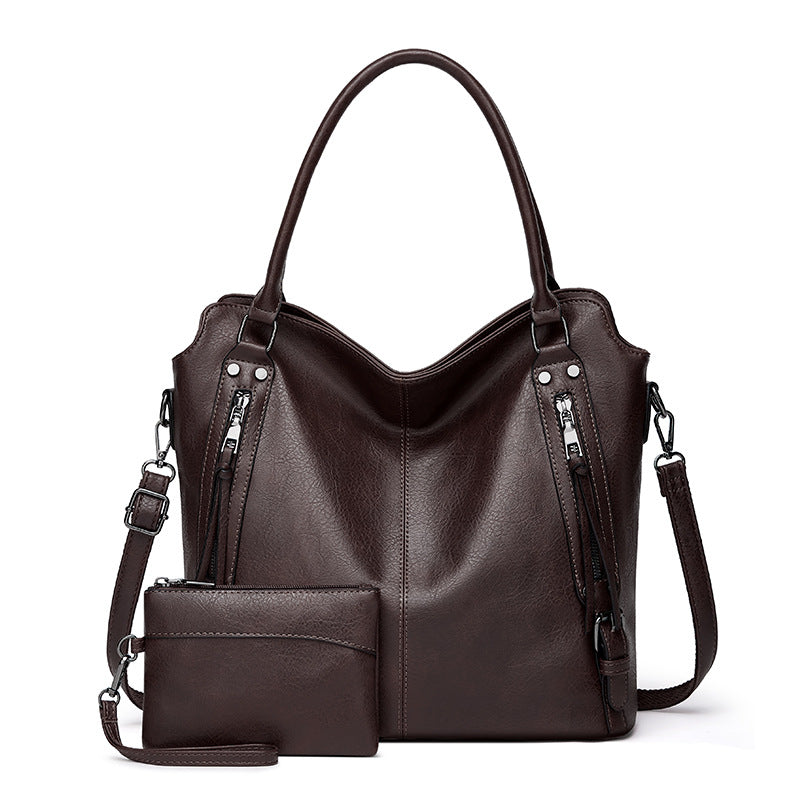 Creative Versatile Women's Fashion Letter Vintage Women's Shoulder Bag