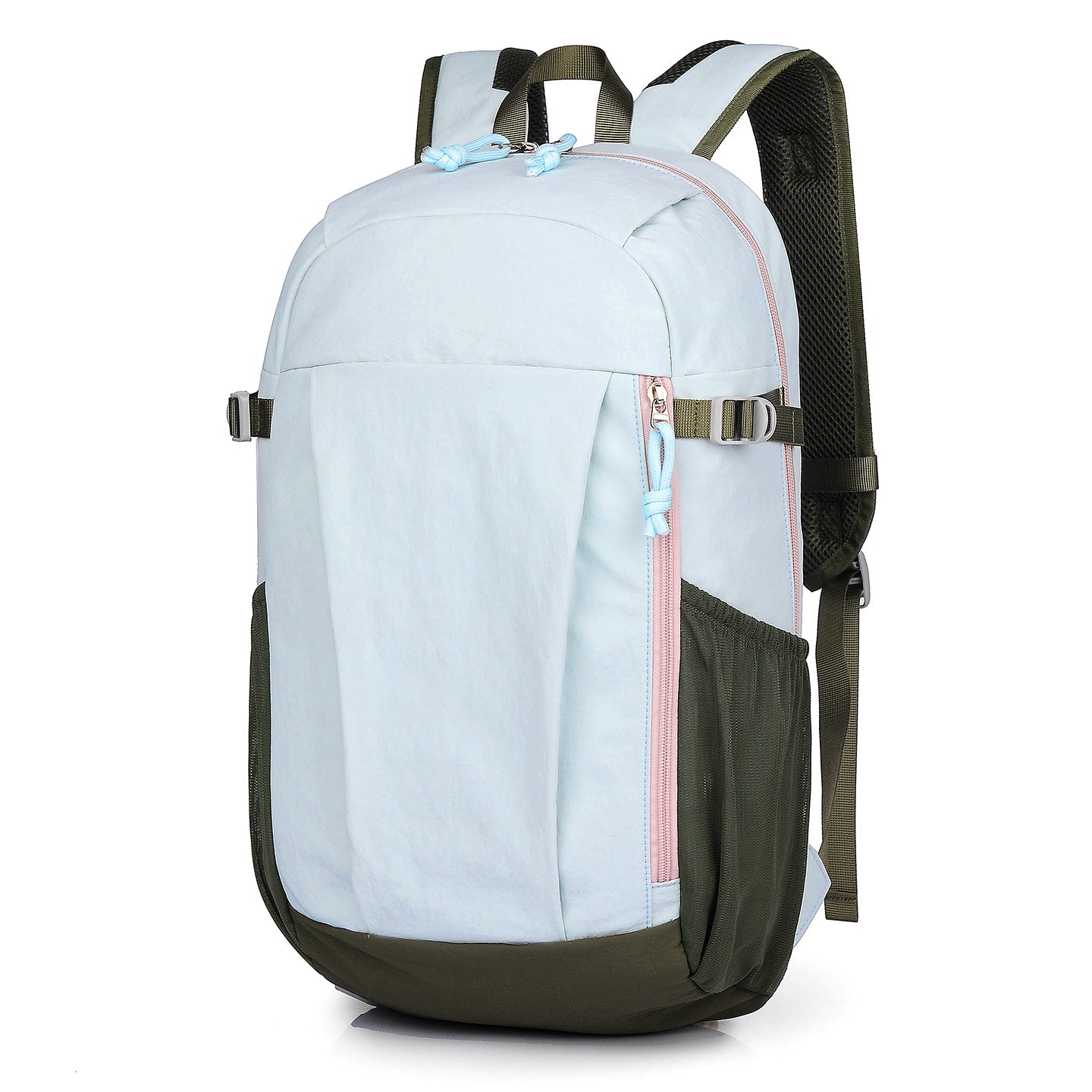 Simple Contrast Color Hiking Spine Protection Bags