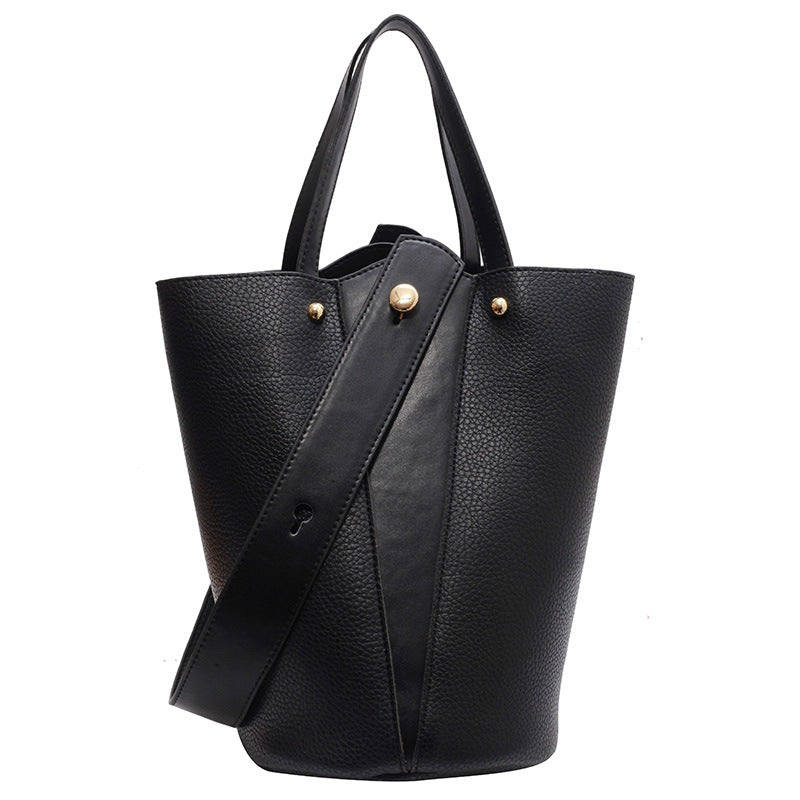Comfortable Women's Design Suede Versatile Retro Bucket Bags