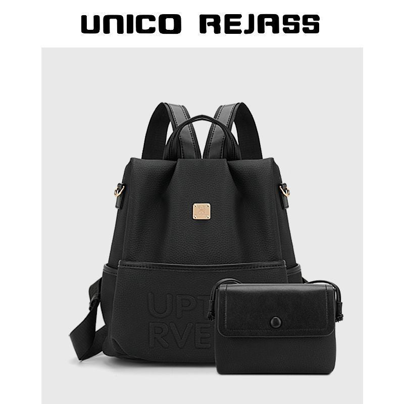 Women's Letter Peer Large Capacity High-grade Backpacks