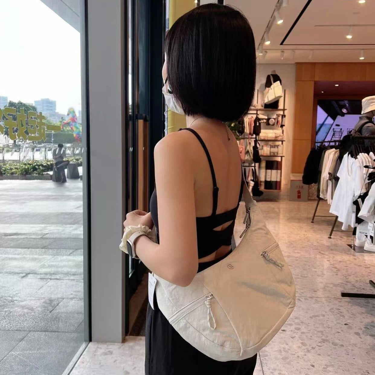 Innovative Durable Casual Firm Lu Croissant Luggage