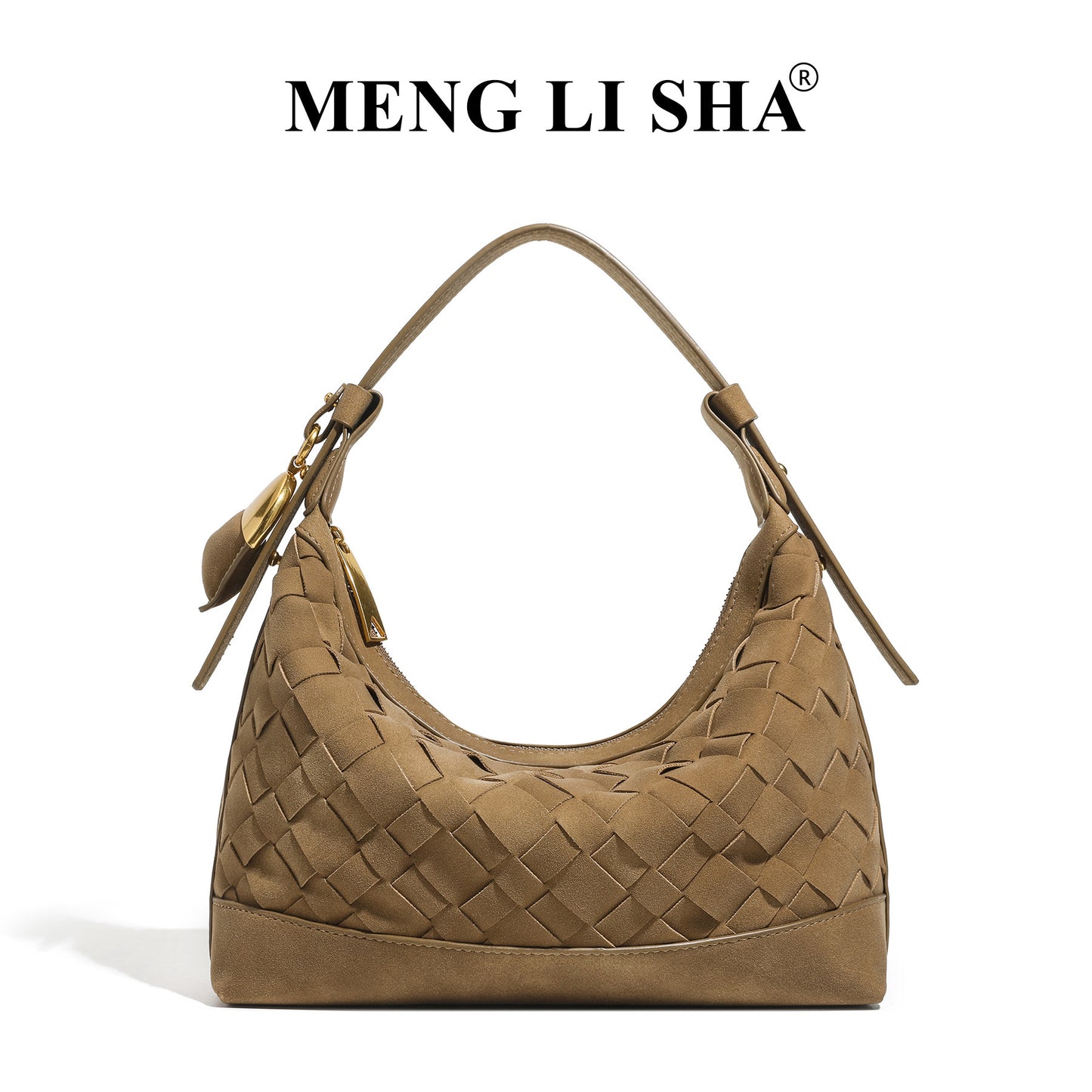 Women's Niche Woven Fashion Underarm High Sense One Shoulder Bags