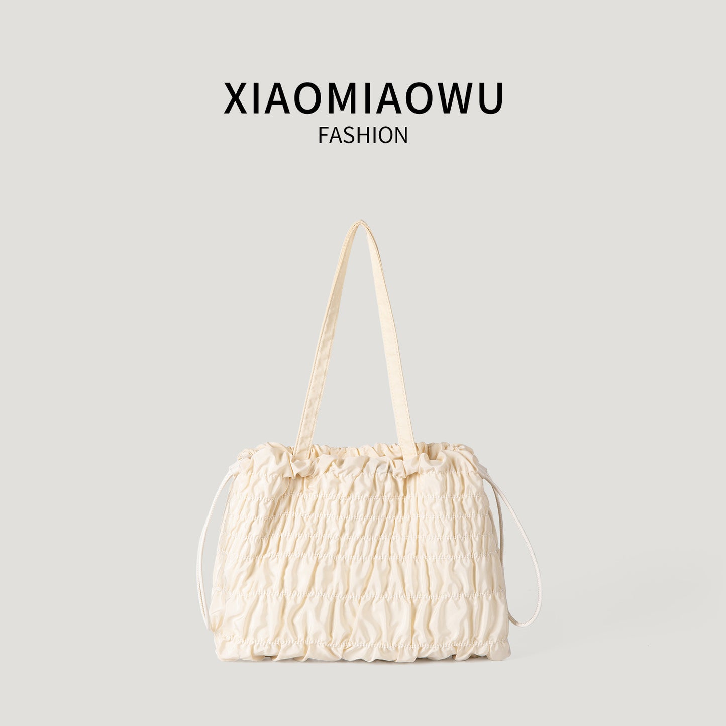Pleated Leopard Print Lightweight Versatile Fashion Commuter Niche High Women's Shoulder Bag