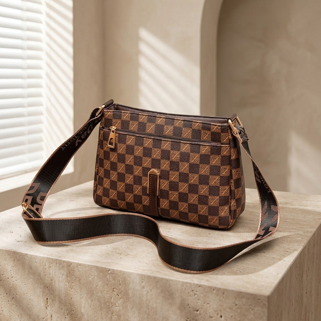 Women's Fox Fashion Elegant Commuter High Sense Large Capacity Shoulder Bags