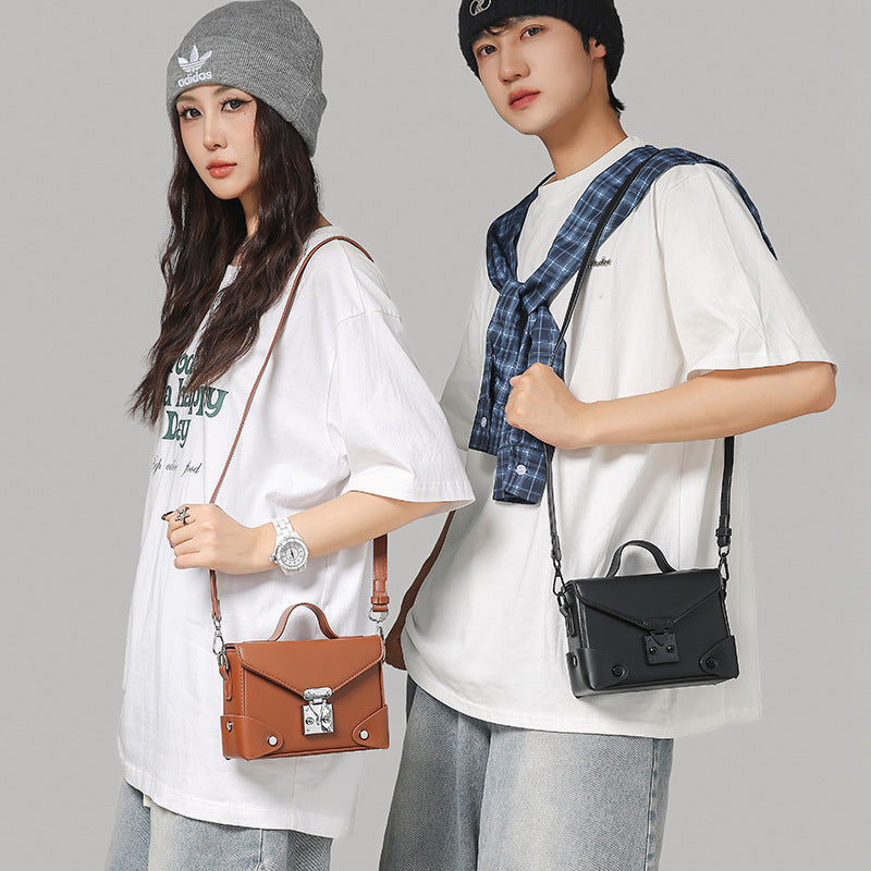 Men's Design Mobile Box Vintage Single Men's Messenger Bag