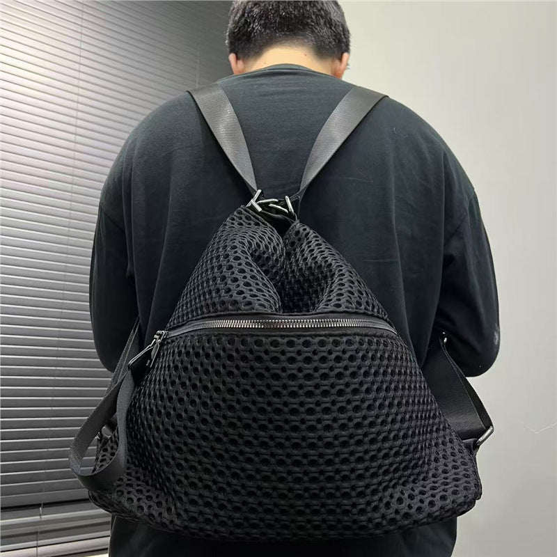 Women's Fashion Mesh Nylon Large Capacity Trendy Bags