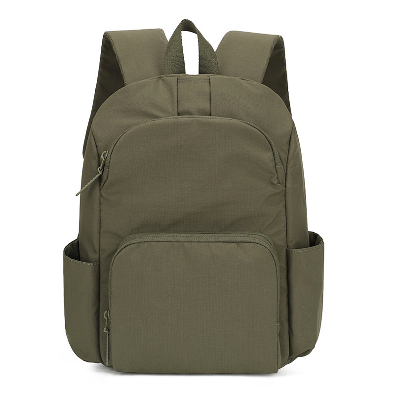 Soft Shell Commuter Simple Computer Rubber Powder Good-looking Leisure Backpack