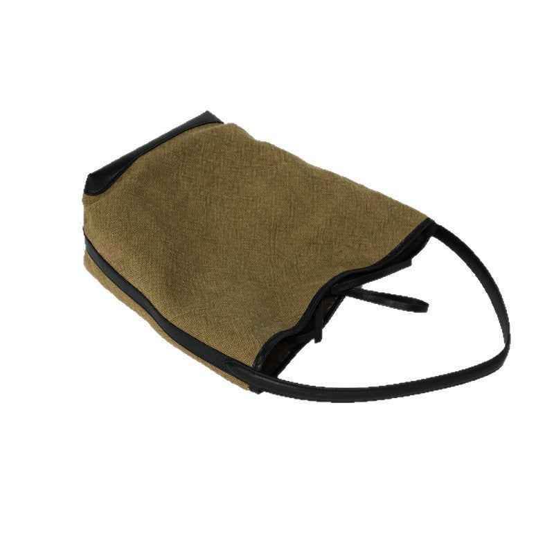 Eight Fashion Underarm Ramie High-grade Sense Relaxed Feeling Bags