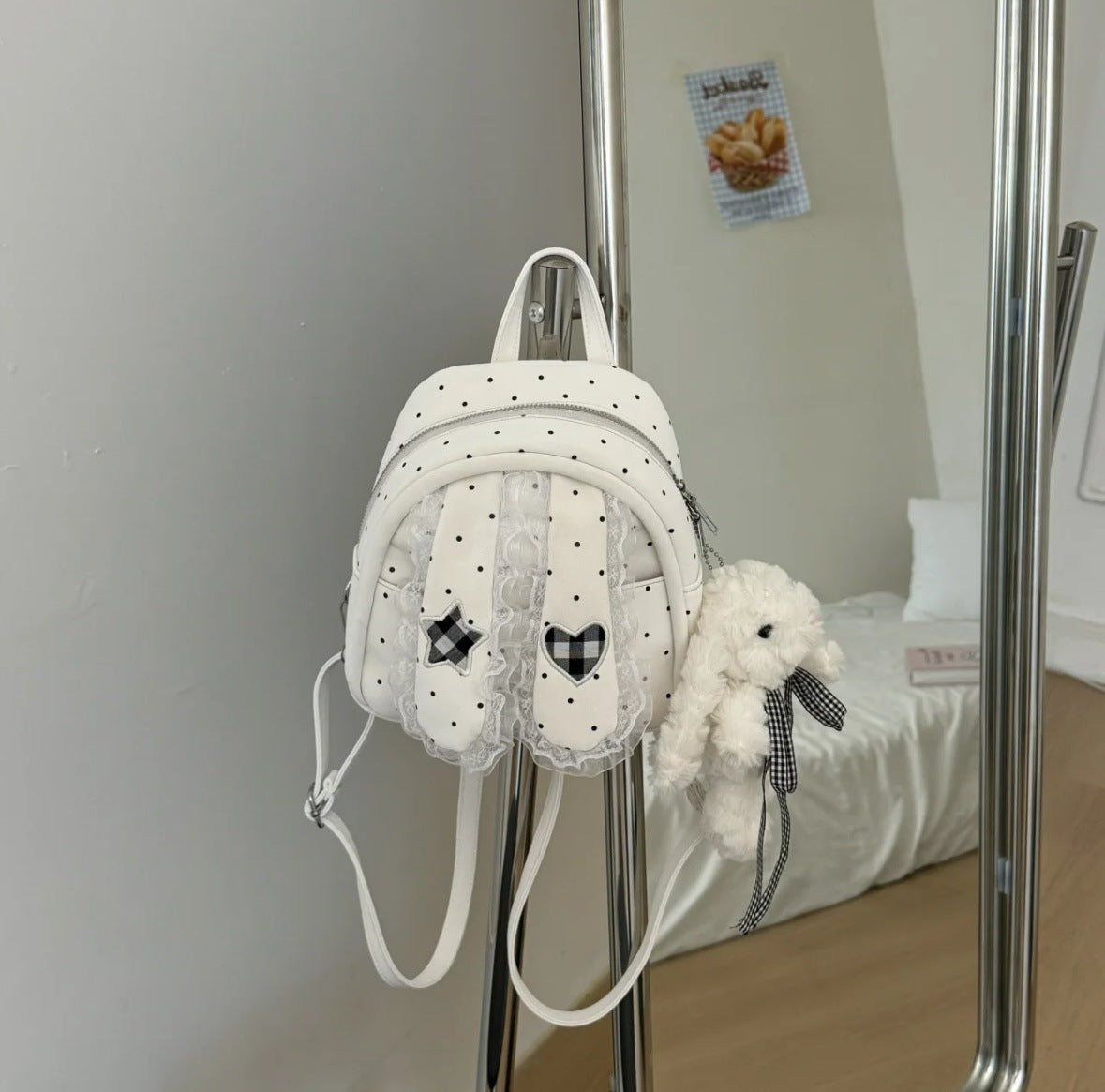 Super Cute Polka Dot Rabbit Ear Mini Female Fashion Bags